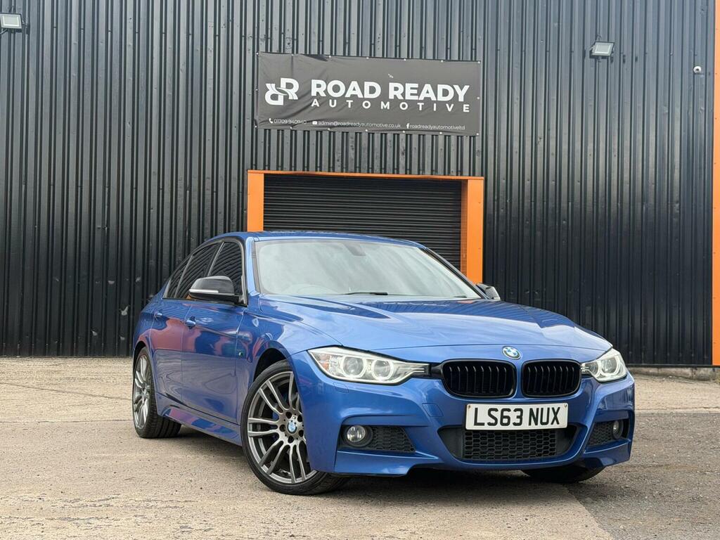 BMW 3 Series Saloon 2.0 318D M Sport Euro 5 Ss 201 LS63NUX Blue