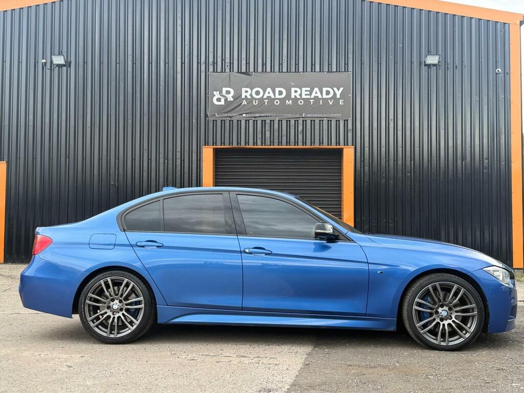 BMW 3 Series Saloon 2.0 318D M Sport Euro 5 Ss 201 LS63NUX Blue #2