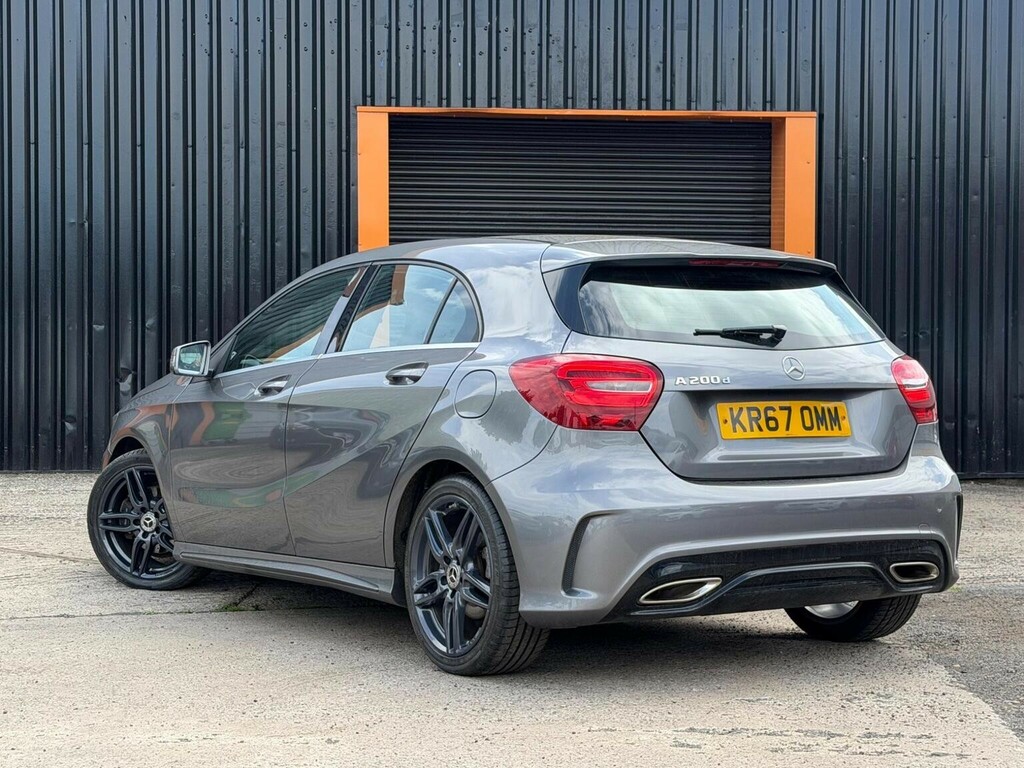 Mercedes-Benz A Class Hatchback 2.1 A200d Amg Line 7G-dct Euro 6 Ss 5 KR67OMM Grey #4