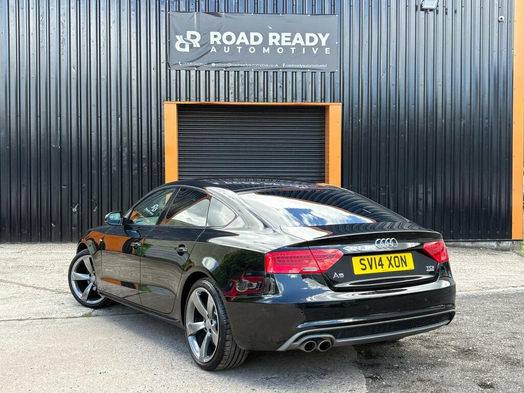 Audi A5 Hatchback 2.0 Tdi Black Edition Sportback Quattro Black #6
