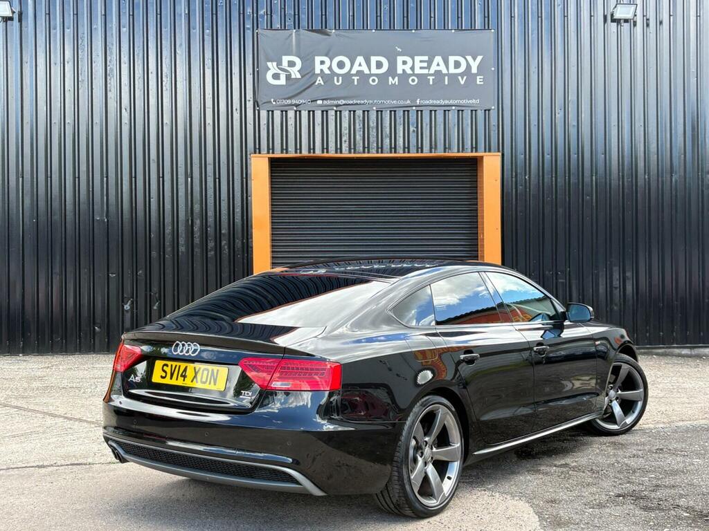 Audi A5 Hatchback 2.0 Tdi Black Edition Sportback Quattro Black #4