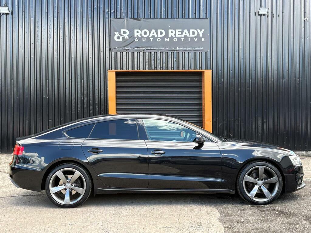 Audi A5 Hatchback 2.0 Tdi Black Edition Sportback Quattro Black #3