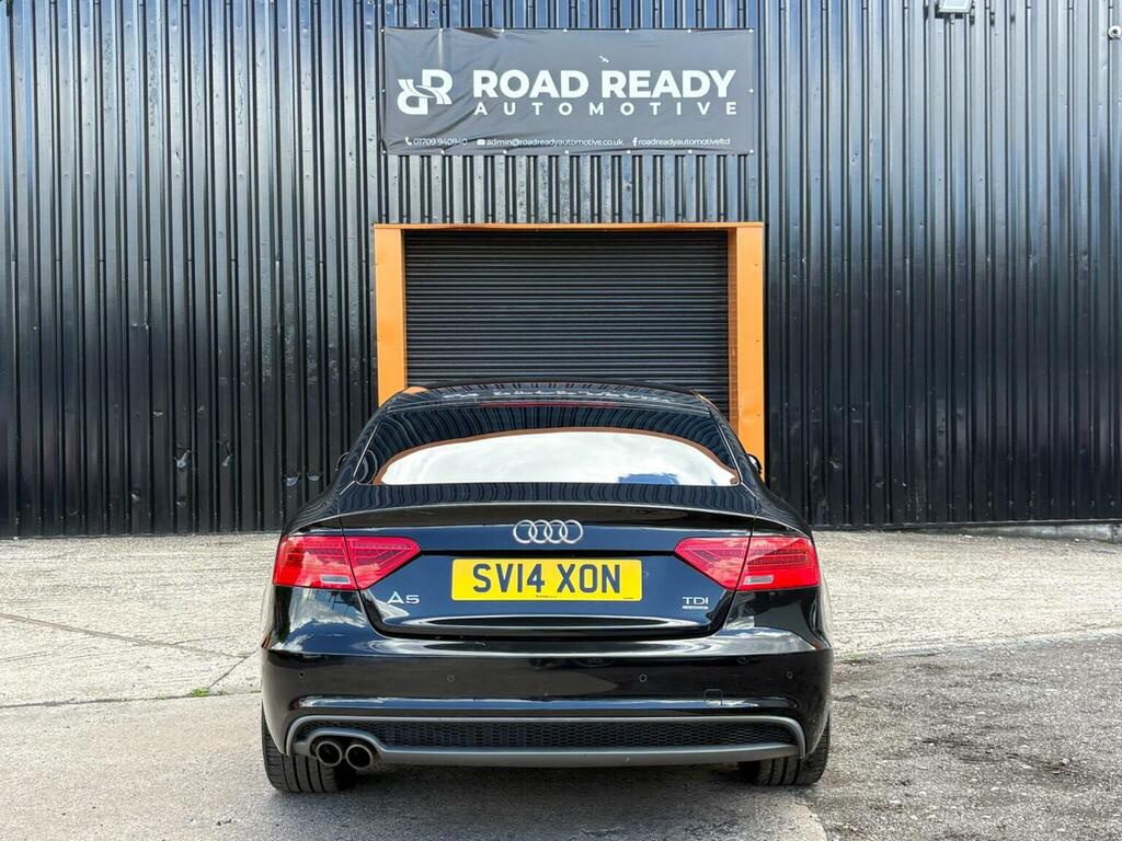 Audi A5 Hatchback 2.0 Tdi Black Edition Sportback Quattro Black #5