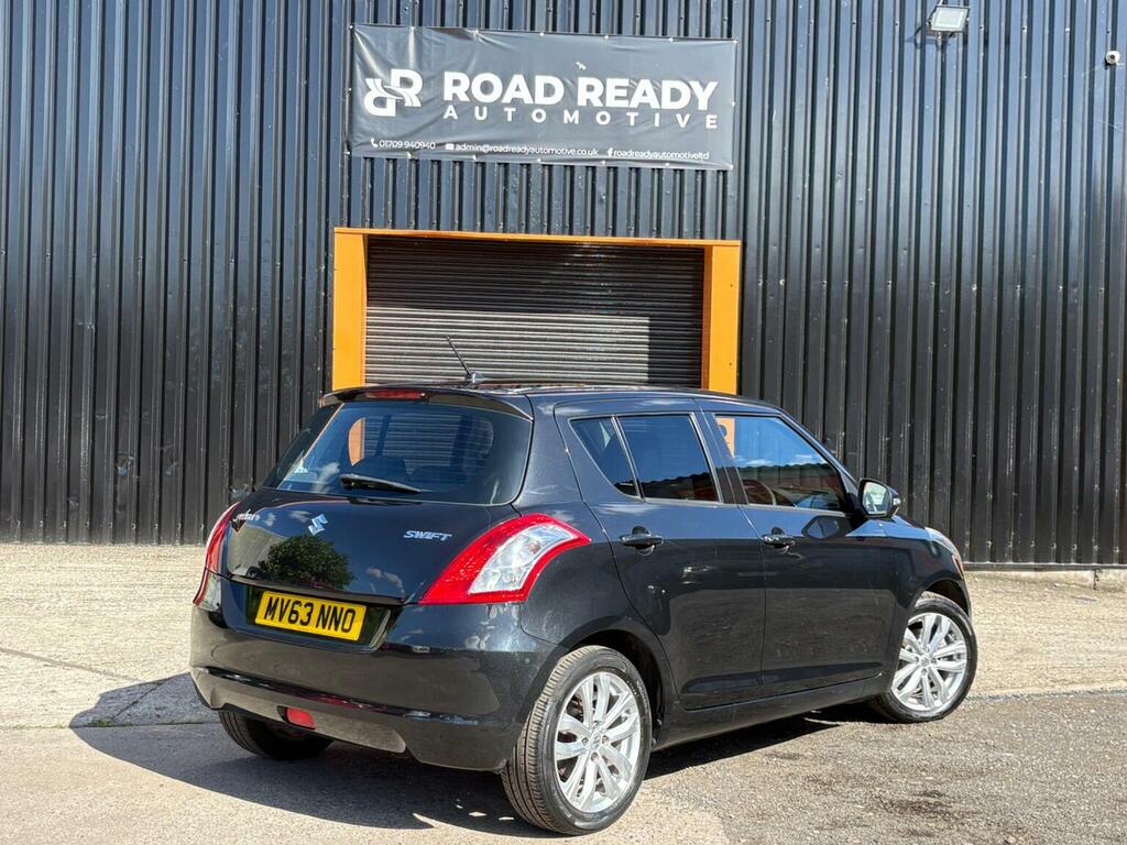 Suzuki Swift Hatchback 1.2 Sz4 Euro 5 201363 Black #4