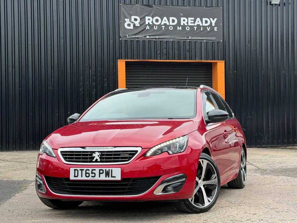 Peugeot 308 SW 2.0 Bluehdi Gt Line Eat Euro 6 Ss Red #5