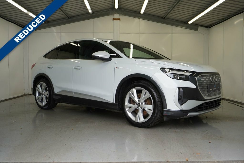 Audi Q4 E Tron Suv White