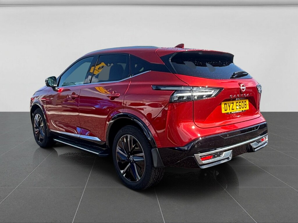 Nissan Qashqai 2025 Nissan Qashqai 1.3 Dig-t Tekna DYZ5608 Red #3