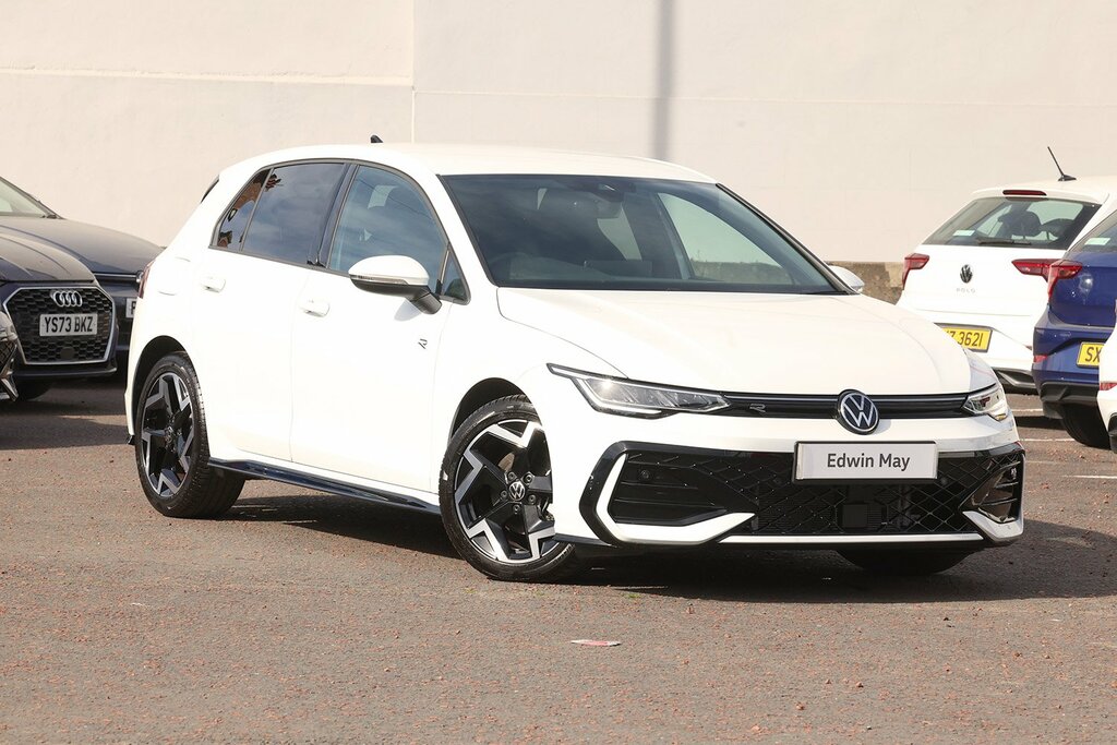 Volkswagen Golf 2025 Volkswagen Golf 1.5 R-line Tsi White