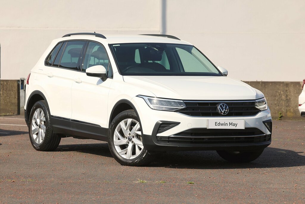 Volkswagen Tiguan 2022 Volkswagen Tiguan 1.5 Life Tsi White