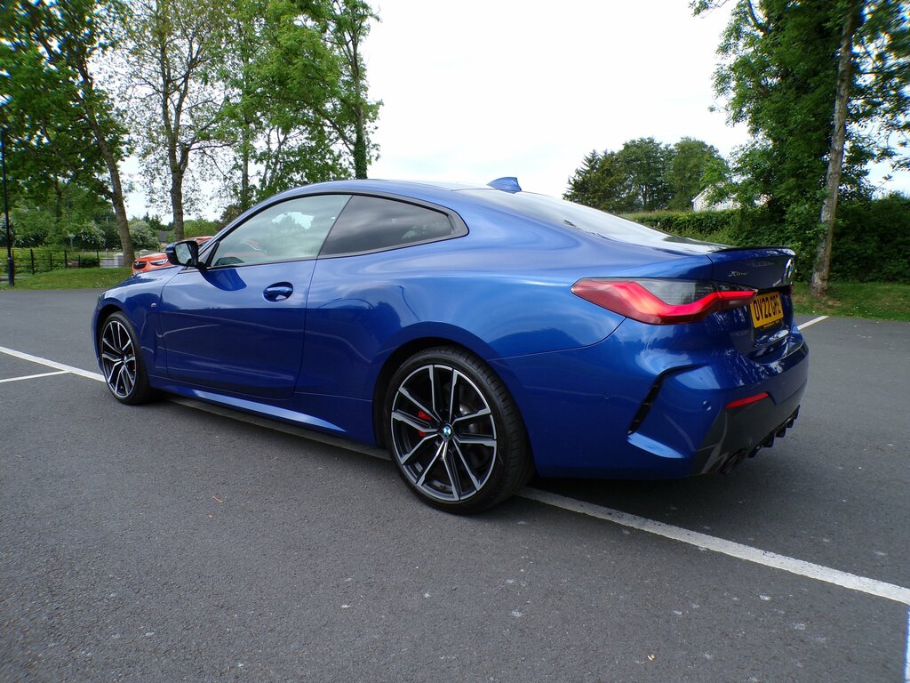 BMW 4 Series 2022 Bmw 4 Series 2.0 420D Xdrive M Sport Mhev Blue #5