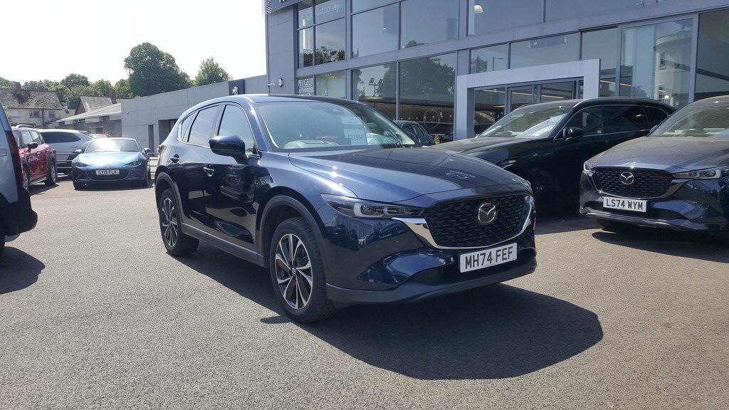 Mazda CX-5 2025 Mazda Cx-5 2.0 Exclusive-line MH74FEF Blue #2