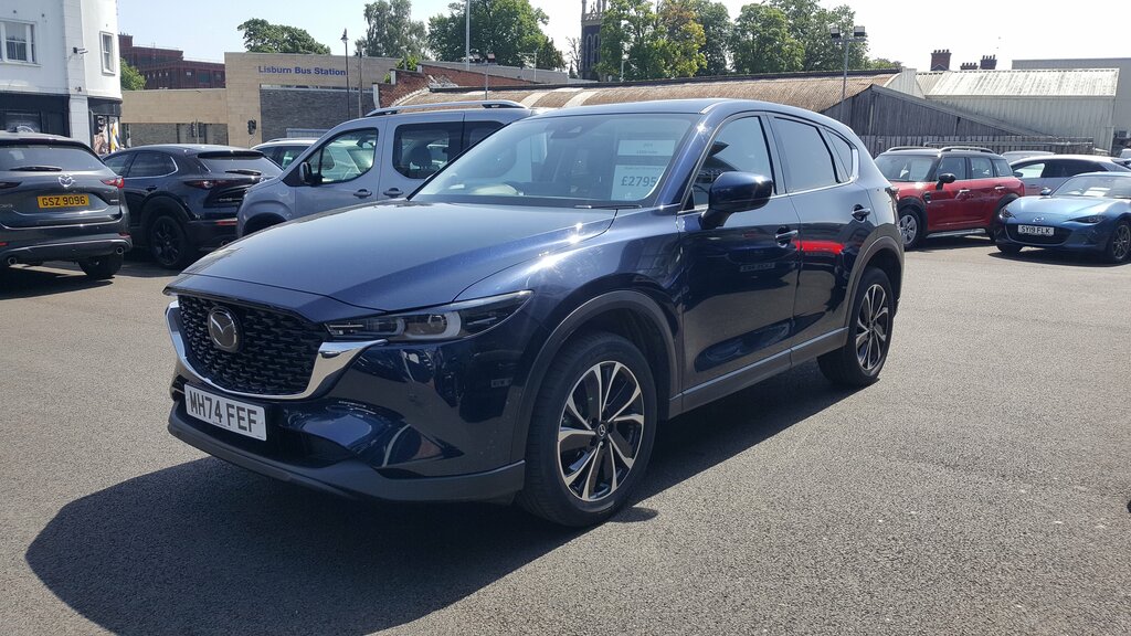 Mazda CX-5 2025 Mazda Cx-5 2.0 Exclusive-line MH74FEF Blue #4