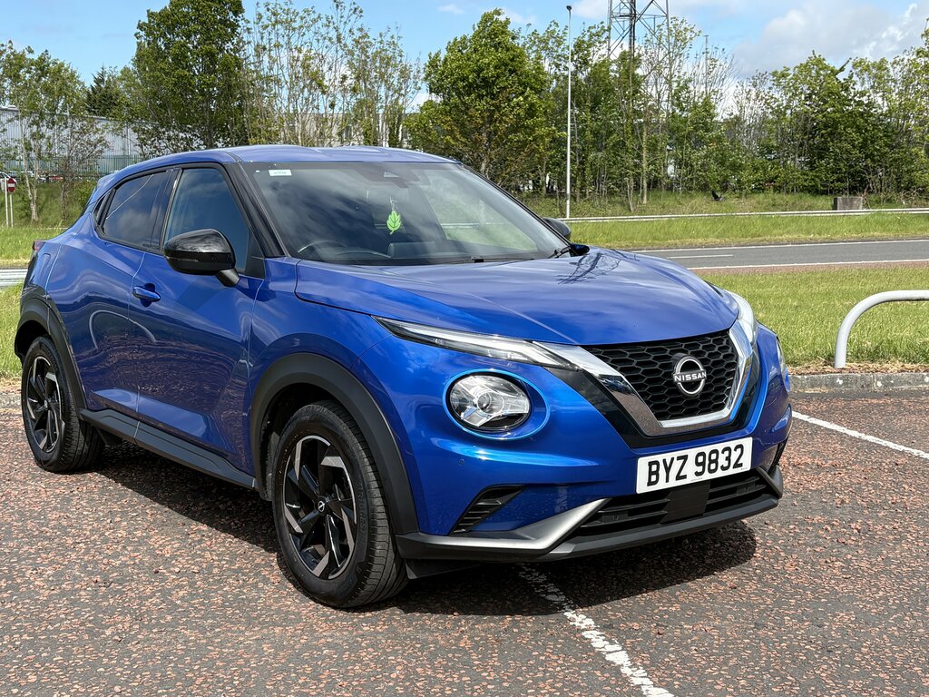 Nissan Juke 2023 Nissan Juke 1.0 Dig-t N-connecta BYZ9832 Blue