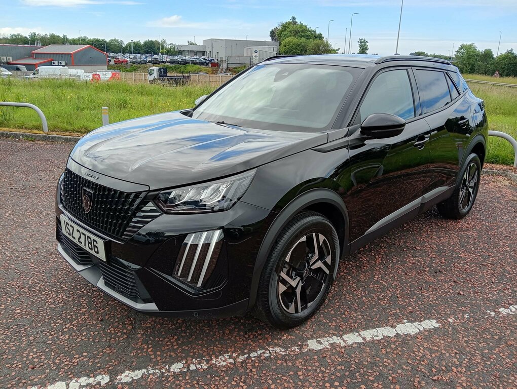 Peugeot 2008 2024 Peugeot 2008 1.2 Puretech Ss Allure ISZ2786 Black #2