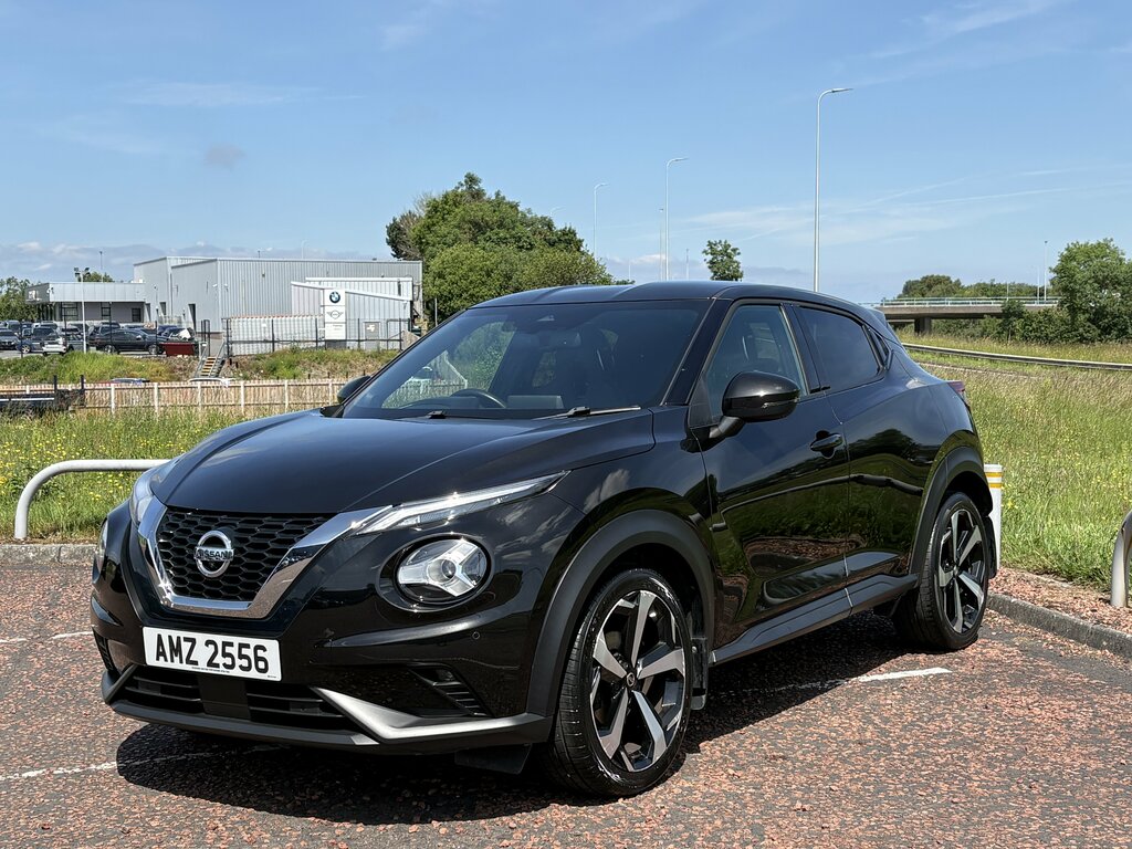 Nissan Juke 2020 Nissan Juke 1.0 Dig-t Tekna Dct AMZ2556 Black #2