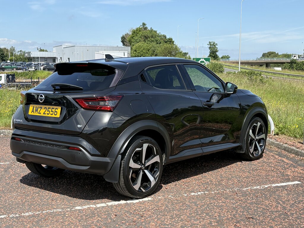 Nissan Juke 2020 Nissan Juke 1.0 Dig-t Tekna Dct AMZ2556 Black #6
