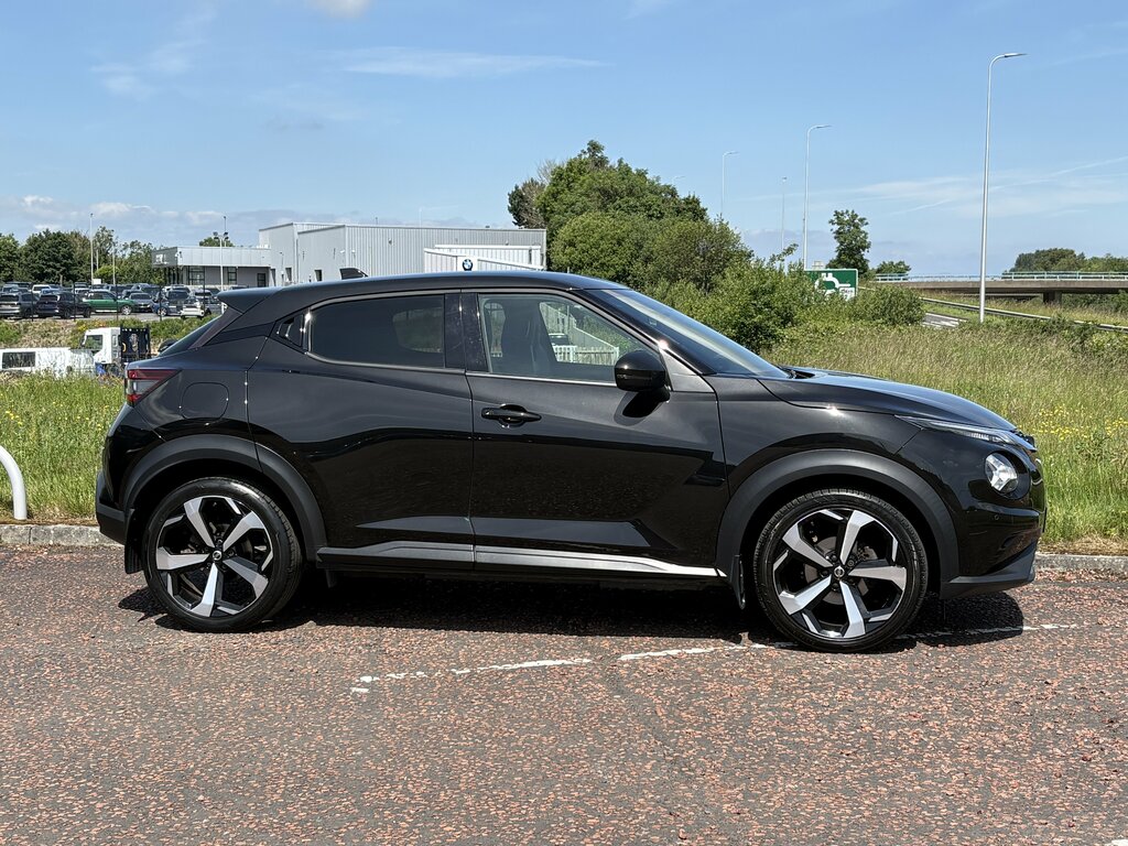 Nissan Juke 2020 Nissan Juke 1.0 Dig-t Tekna Dct AMZ2556 Black #4