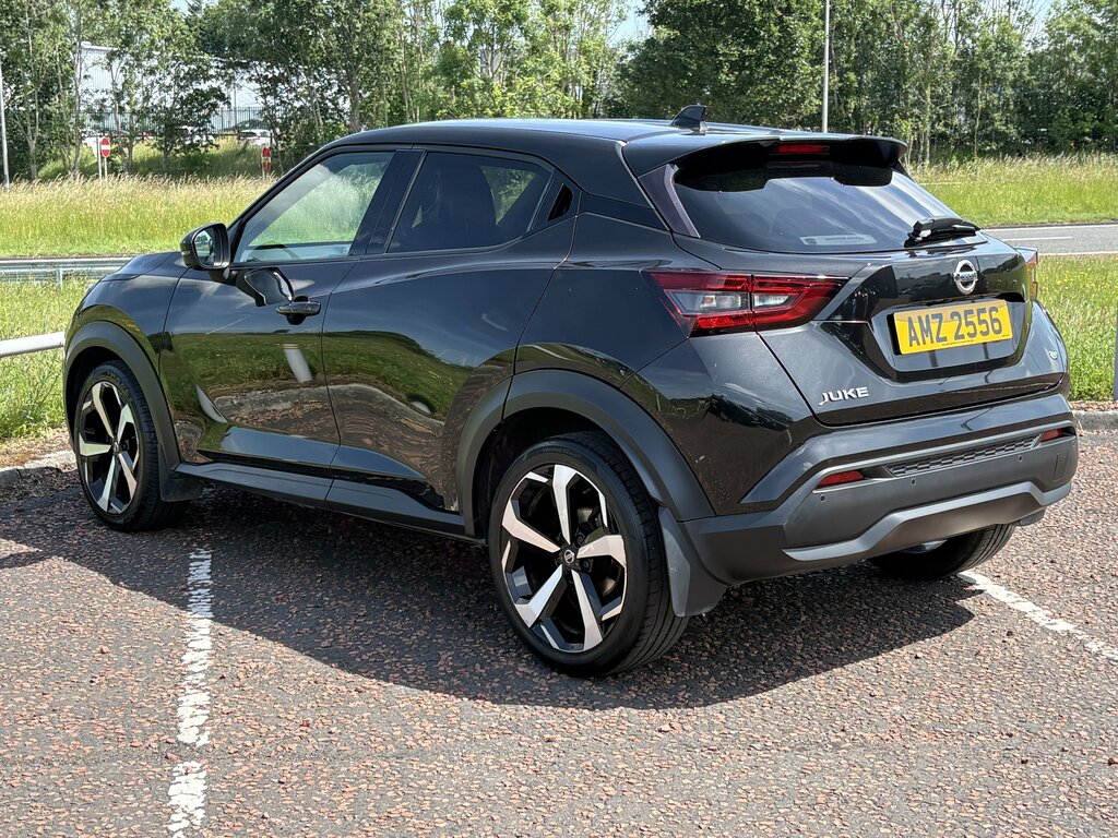 Nissan Juke 2020 Nissan Juke 1.0 Dig-t Tekna Dct AMZ2556 Black #5