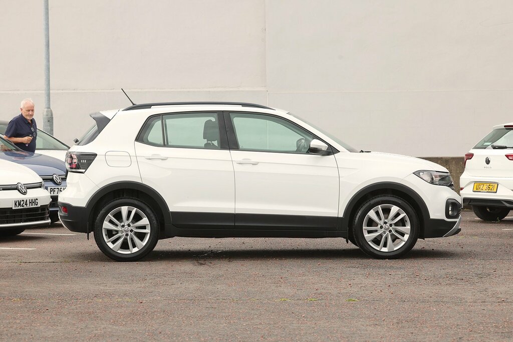 Volkswagen T-Cross 2019 Volkswagen T-cross 1.0 Se Tsi NXZ8012 White #2