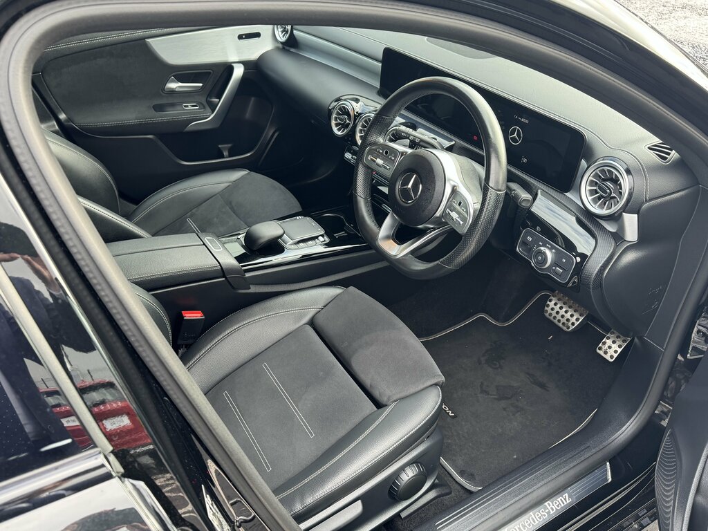 Mercedes-Benz A Class 2022 Mercedes A-class 2.0 A250 Amg Line Edition Pr PO22WUH Black #3