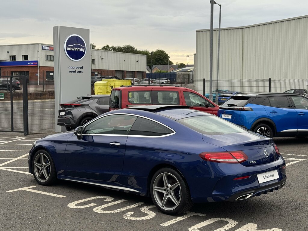 Mercedes-Benz C Class 2018 Mercedes C-class 2.0 C 200 Amg Line Premium P KT67OXZ Blue #5