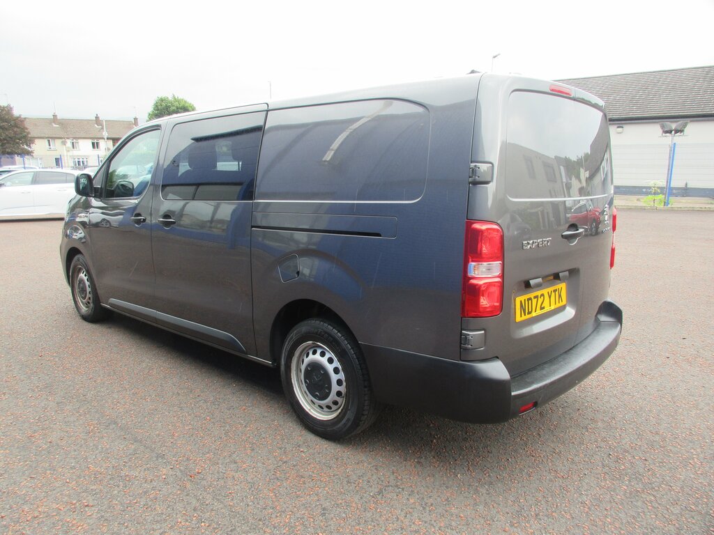Peugeot Expert Ex.vat 2022 Peugeot Expert Long Professional Premi ND72YTK Grey #5