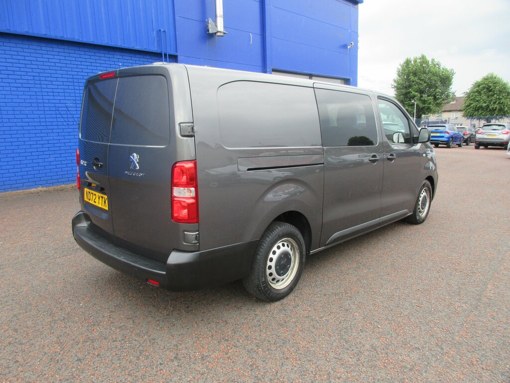 Peugeot Expert Ex.vat 2022 Peugeot Expert Long Professional Premi ND72YTK Grey #3