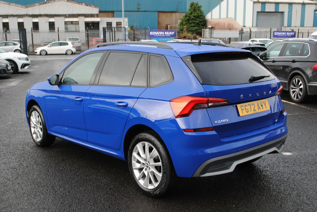 Skoda Kamiq 2022 Skoda Kamiq 1.0 Se Tsi 110 FG72AVY Blue #6