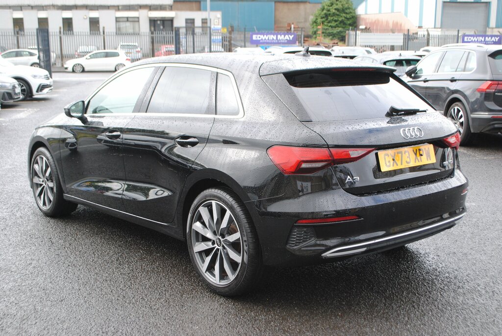 Audi A3 2023 Audi A3 2.0 Sportback Tdi Sport GX73XPW Black #6