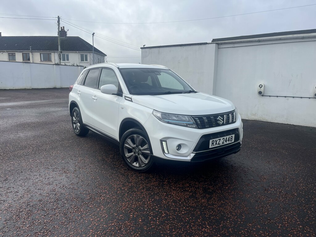Suzuki Vitara 2022 Suzuki Vitara 1.4 Sz-t Boosterjet Mhev RXZ2448 White #2