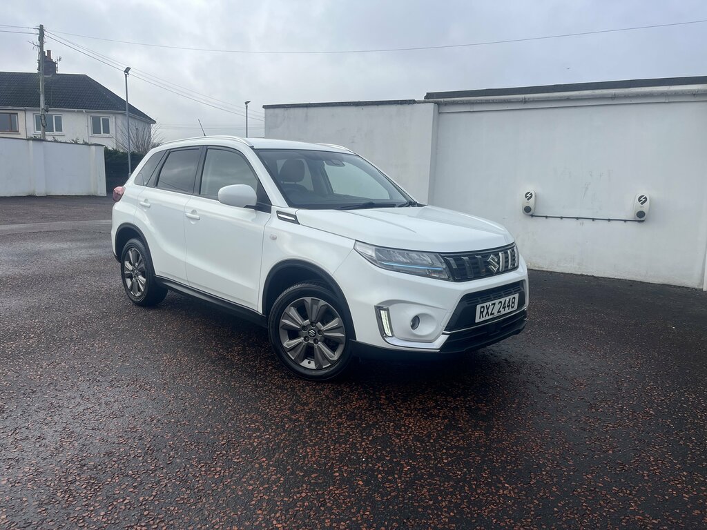 Suzuki Vitara 2022 Suzuki Vitara 1.4 Sz-t Boosterjet Mhev RXZ2448 White #3