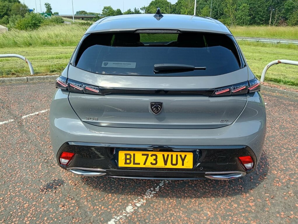Peugeot 308 2023 Peugeot 308 1.2 Puretech Ss Gt BL73VUY Grey #6
