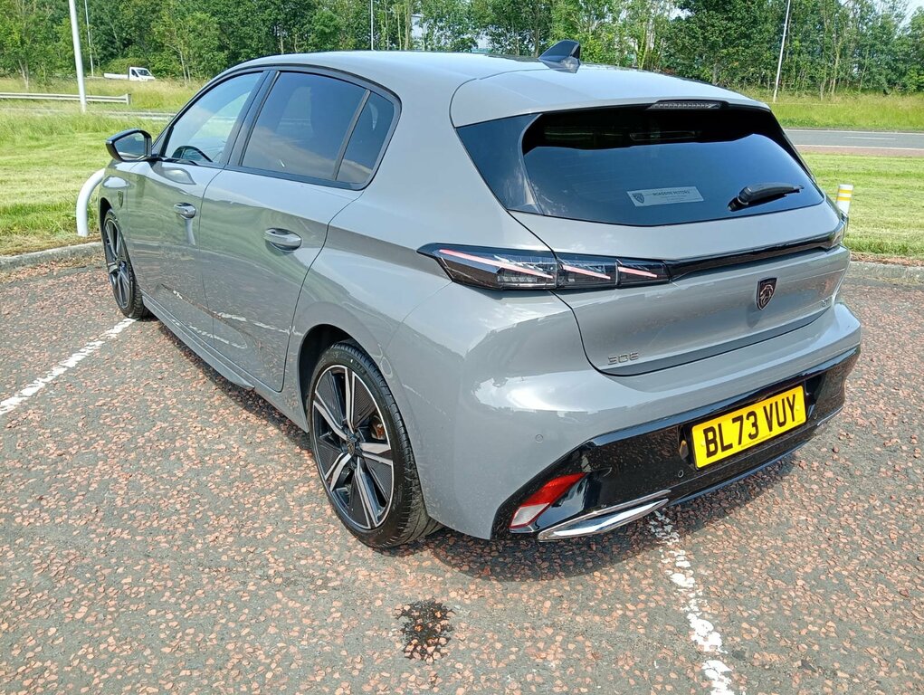 Peugeot 308 2023 Peugeot 308 1.2 Puretech Ss Gt BL73VUY Grey #5