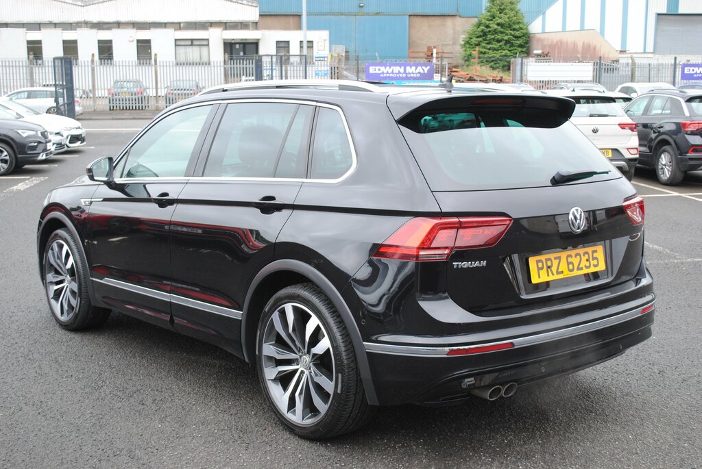 Volkswagen Tiguan 2019 Volkswagen Tiguan 2.0 R-line Tech Tdi 150 Black #6