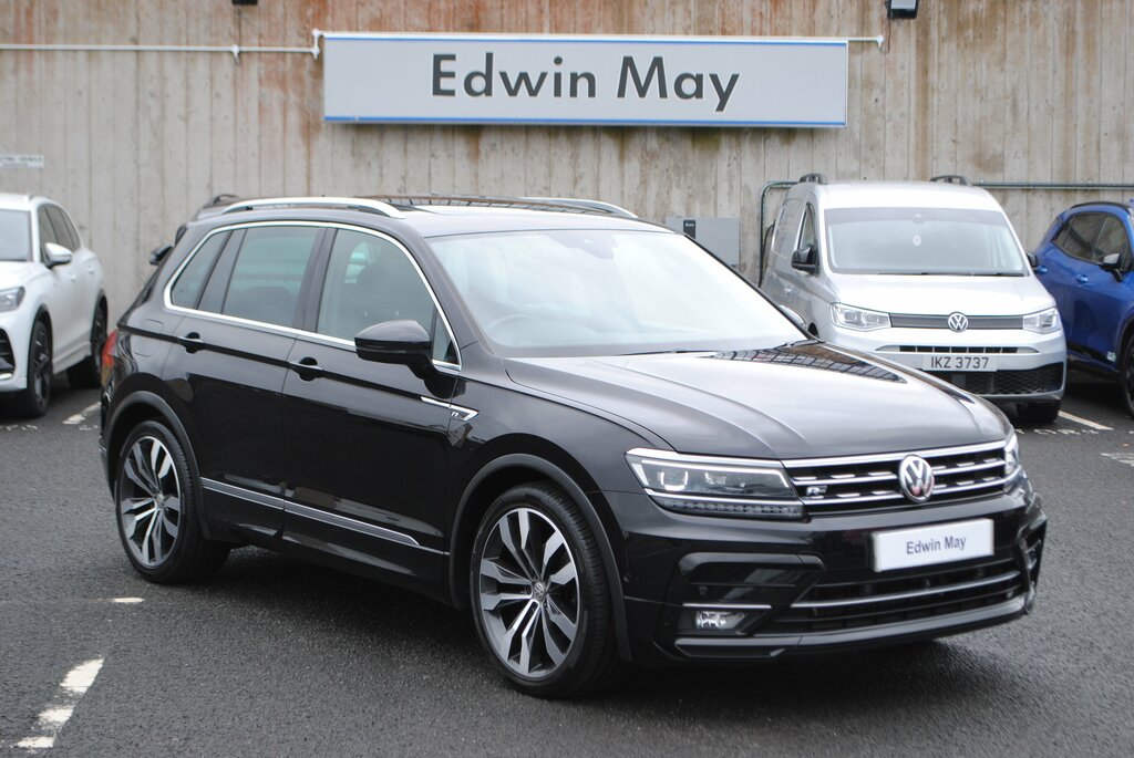 Volkswagen Tiguan 2019 Volkswagen Tiguan 2.0 R-line Tech Tdi 150 Black