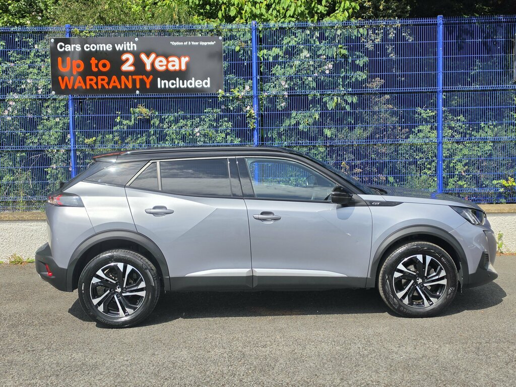 Peugeot 2008 2023 Peugeot 2008 1.2 Puretech Gt AMZ4770 Grey #2