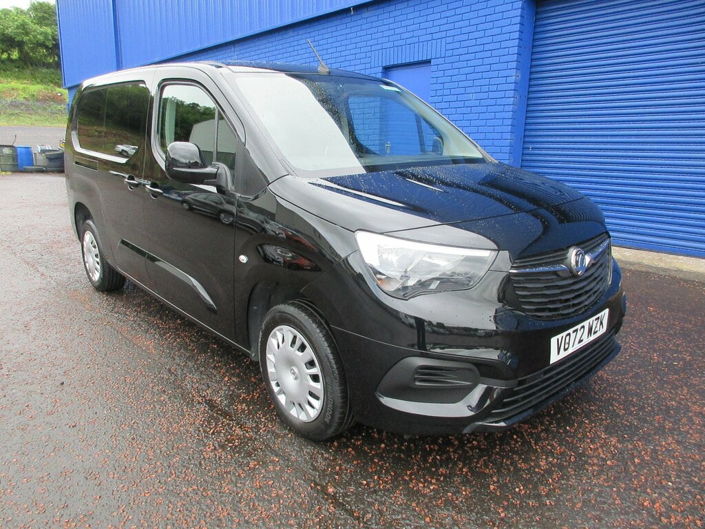 Vauxhall Combo Ex.vat 2023 Vauxhall Combo 1.5 L2h1 2300 Pro Ss Black