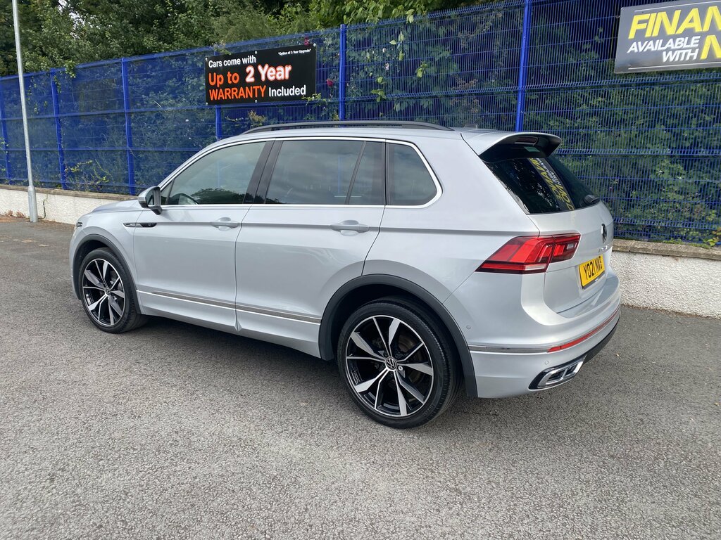Volkswagen Tiguan 2021 Volkswagen Tiguan 2.0Tdi R-line Dsg YO21NWB Silver #6