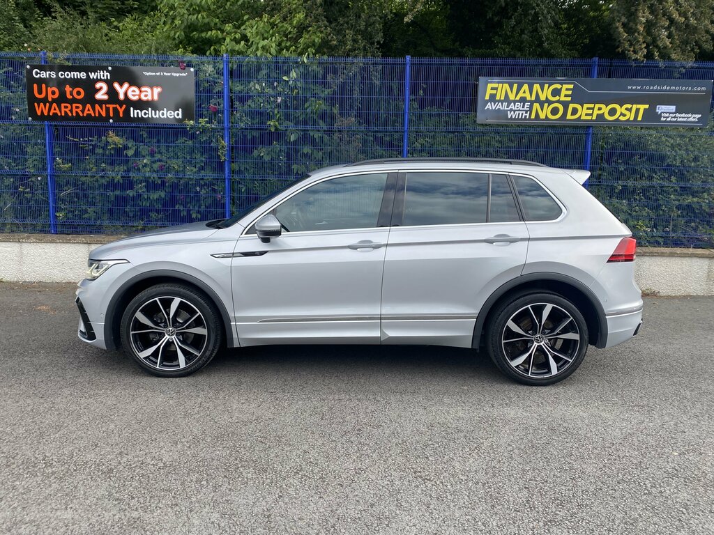 Volkswagen Tiguan 2021 Volkswagen Tiguan 2.0Tdi R-line Dsg YO21NWB Silver #5
