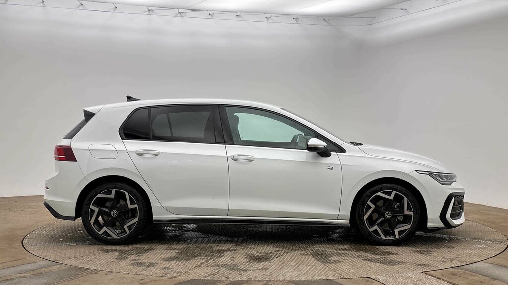 Volkswagen Golf 2025 Volkswagen Golf 1.5 R-line Tsi 150 MM75GDE White #4