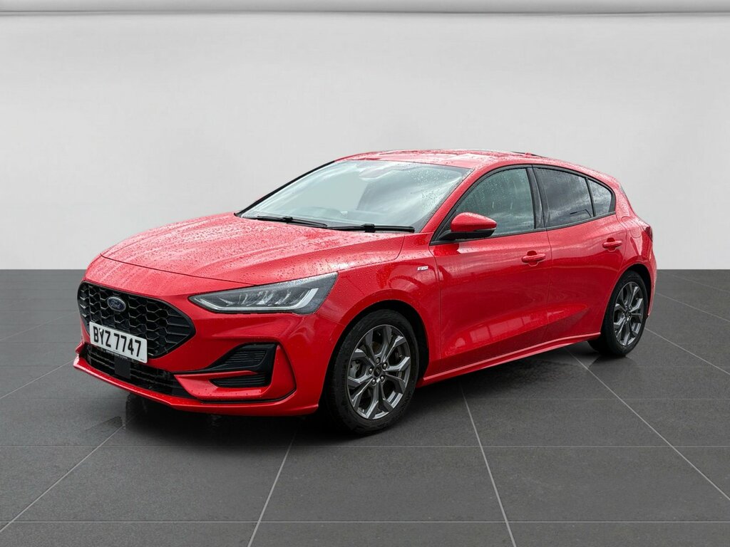 Ford Focus 2022 Ford Focus 1.0 St-line BYZ7747 Red #2