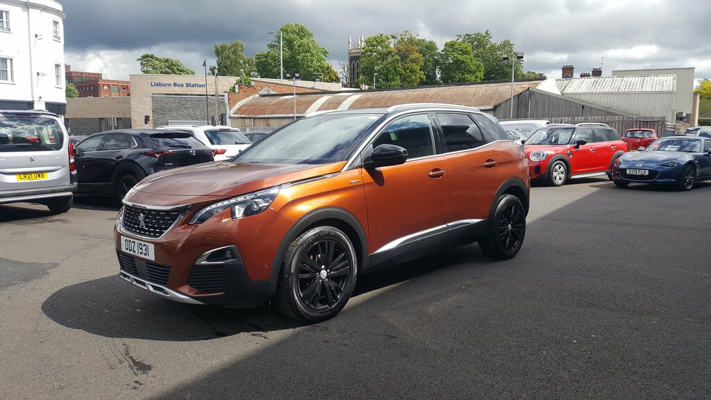 Peugeot 3008 2019 Peugeot 3008 1.5 Bluehdi Ss Gt Line Brown #4