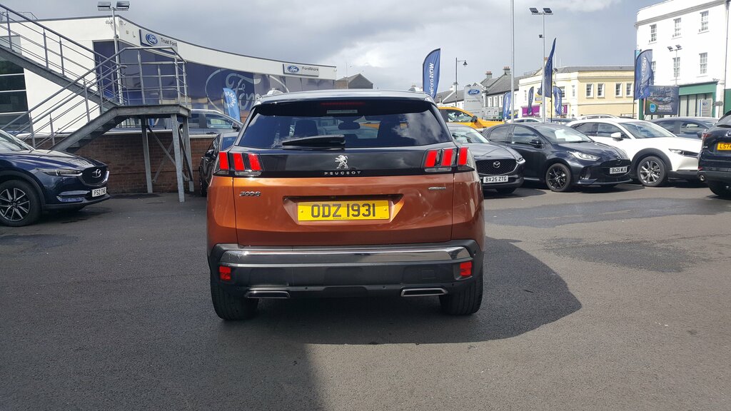 Peugeot 3008 Puretech Gt Line Black #9