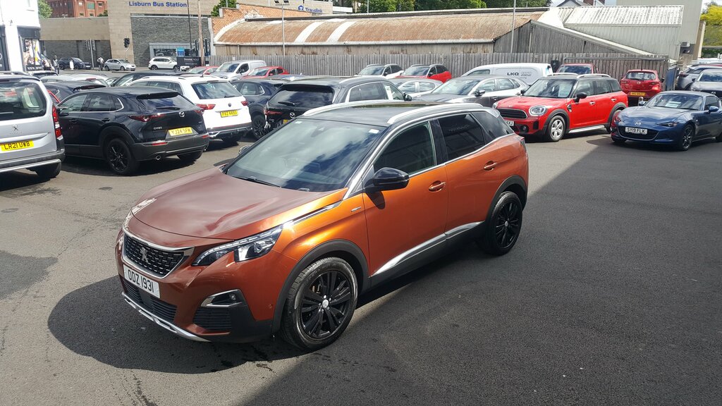 Peugeot 3008 2019 Peugeot 3008 1.5 Bluehdi Ss Gt Line Brown #5