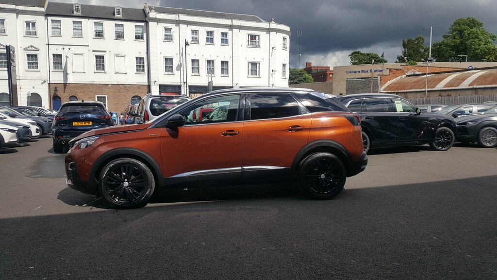 Peugeot 3008 2019 Peugeot 3008 1.5 Bluehdi Ss Gt Line Brown #6