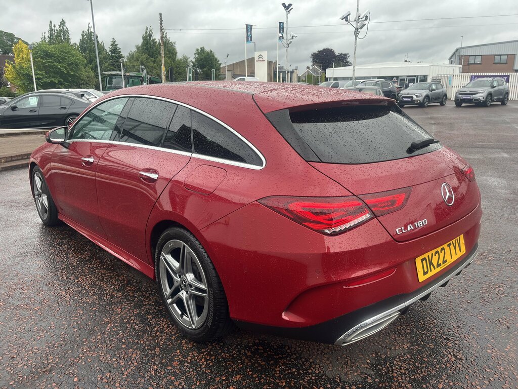 Mercedes-Benz CLA Class 2022 Mercedes Cla 1.3 Cla 180 Amg Line Premium Plu Red #5