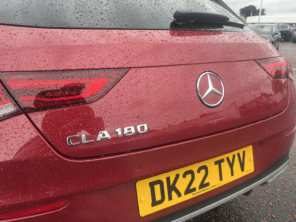 Mercedes-Benz CLA Class 2022 Mercedes Cla 1.3 Cla 180 Amg Line Premium Plu Red #6