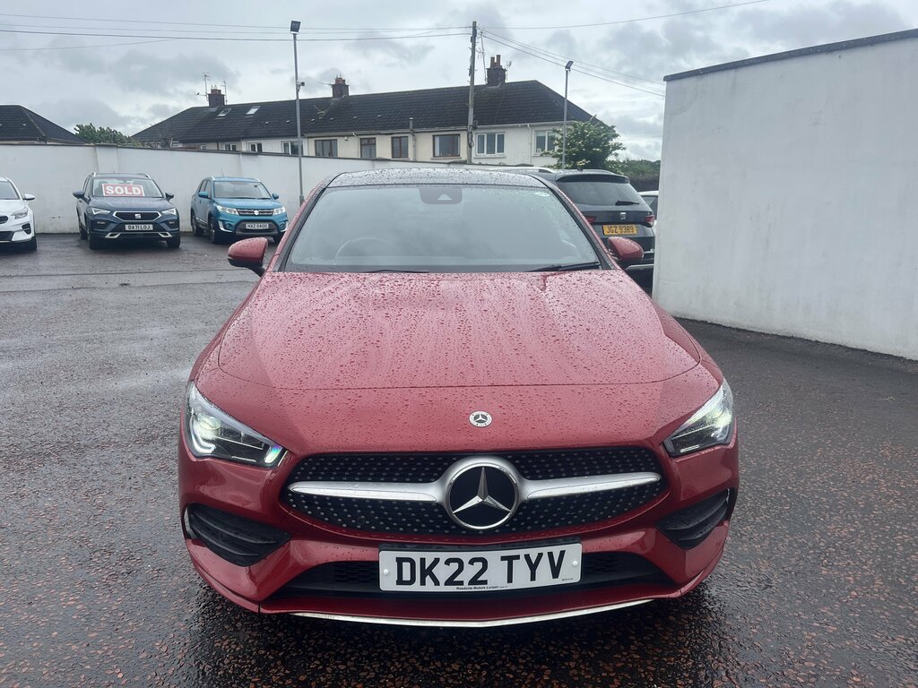 Mercedes-Benz CLA Class 2022 Mercedes Cla 1.3 Cla 180 Amg Line Premium Plu Red #2