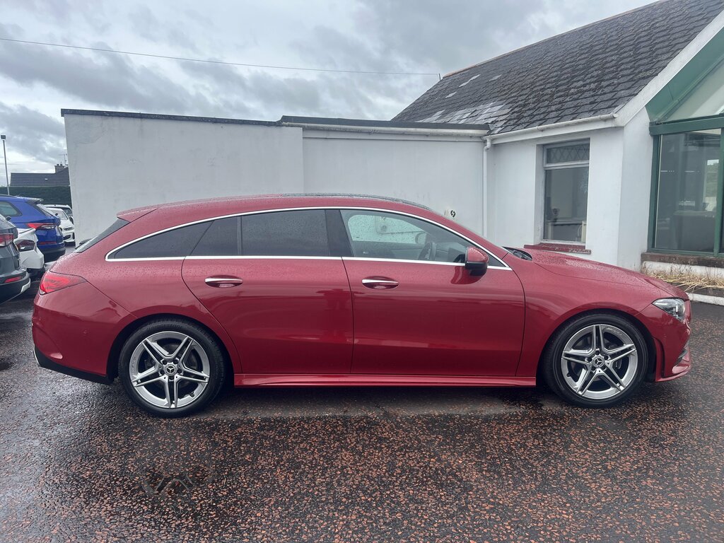 Mercedes-Benz CLA Class 2022 Mercedes Cla 1.3 Cla 180 Amg Line Premium Plu Red #3