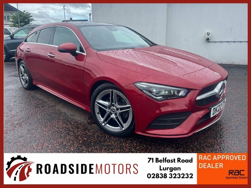 Mercedes-Benz CLA Class 2022 Mercedes Cla 1.3 Cla 180 Amg Line Premium Plu Red